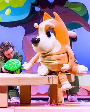 Bluey's Big Play theatre performance