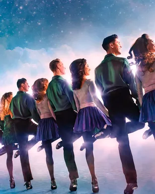 Riverdance theatre performance